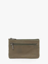 Coin Purse Oil Leather Etrier Green oil EOIL612