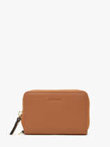 Coin Purse Equestre Leather Etrier Brown equestre EEQT096M