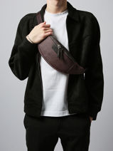 Belt Bag Light Etrier Brown light ELIS735M-vue-porte