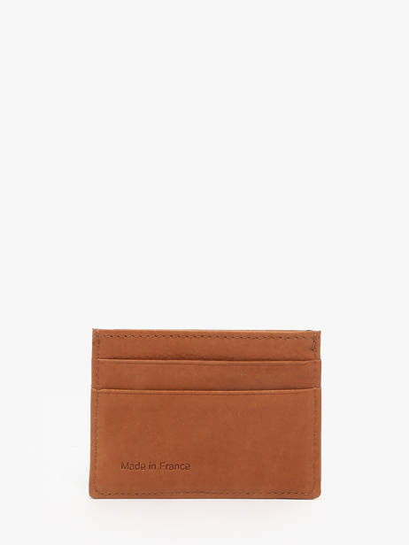 Porte-cartes Oil Cuir Etrier Marron oil EOIL011 vue secondaire 1