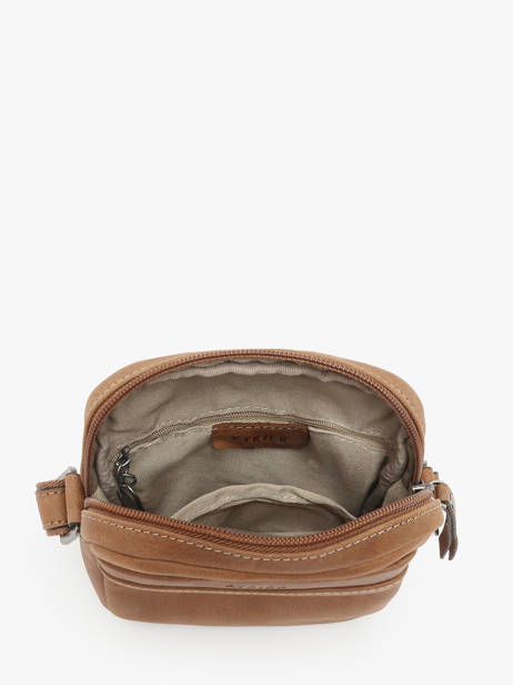 Sac Bandoulière Spider Cuir Etrier Marron spider ESPI704S vue secondaire 3