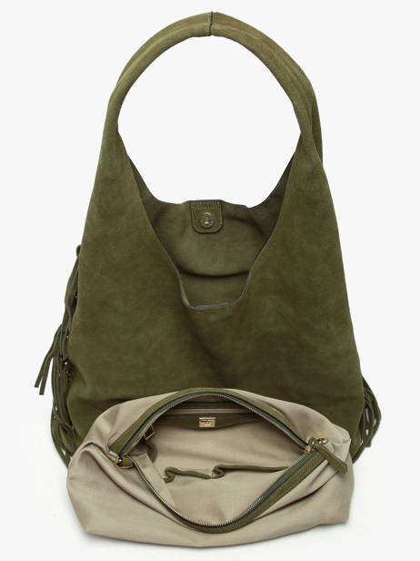 Sac Porté épaule L Country Cuir Etrier Vert country ECOU154L vue secondaire 4