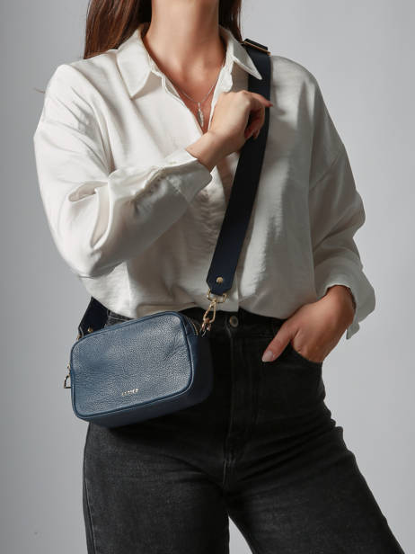 Sac Bandoulière Tradition Cuir Etrier Bleu tradition ETRA141S vue secondaire 1