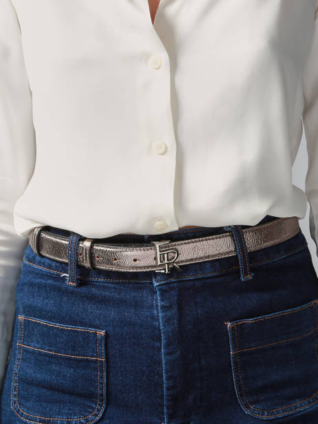 Ceinture Ajustable Jolly Cuir Etrier Marron jolly EJOL414C vue secondaire 1