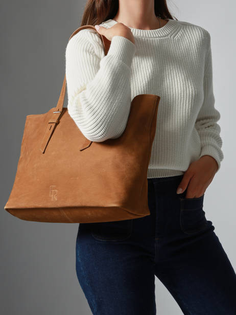 Cabas Cavalier Nubuck Cuir Etrier Marron cavalier nubuck ECAN127M vue secondaire 1