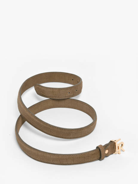 Ceinture Equestre Croco Etrier Gris equestre croco EECQ414C vue secondaire 2